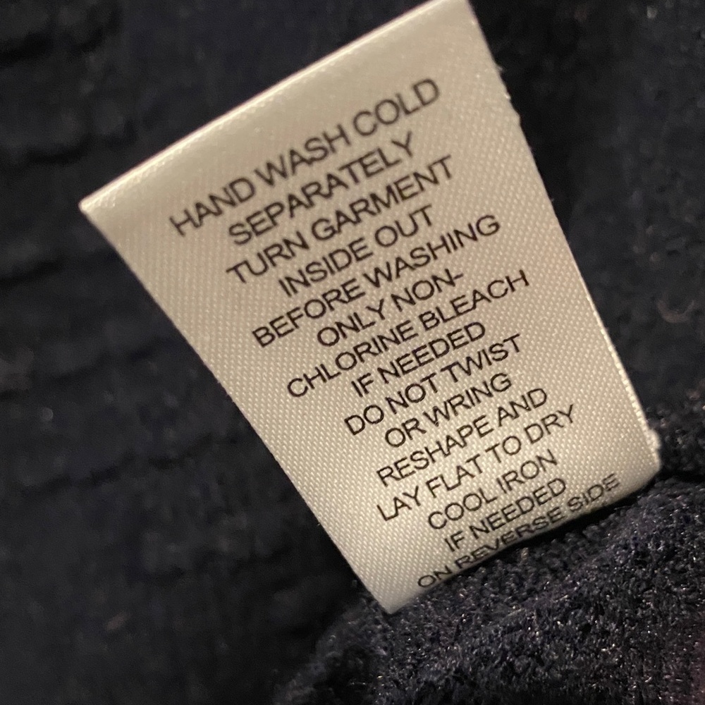 Workshop Republic Clothing Crew Neck Navy Sweater with Star NWOT XS - Picture 6 of 6